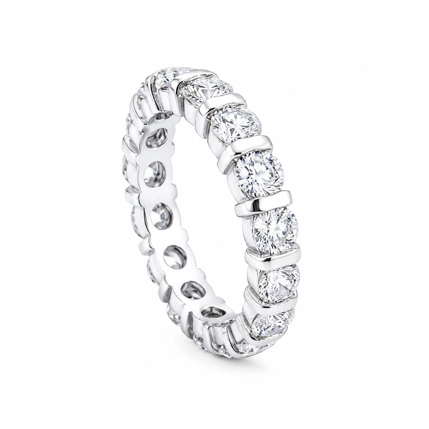 IGI Certified Lab Grown Diamond Round-Cut Ring, 0.64 Ct tw, VVS/E — Solid 14K and 18K Gold