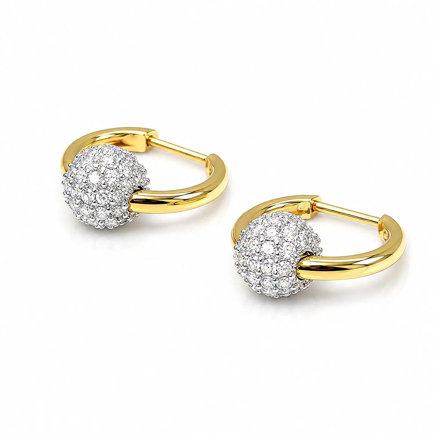 IGI Certified Lab Grown Diamond Round Drop Stud Earrings — 1.3ct T.W. VVS/E, Solid 14K / 18K Gold