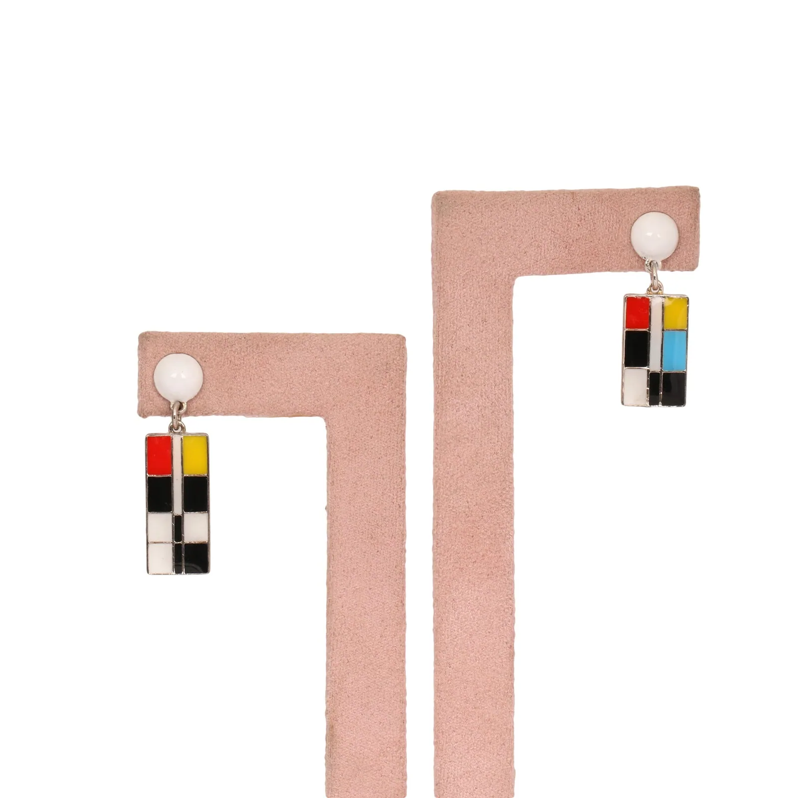 Lab Grown Onyx Fancy Earrings — Solid 18K Gold