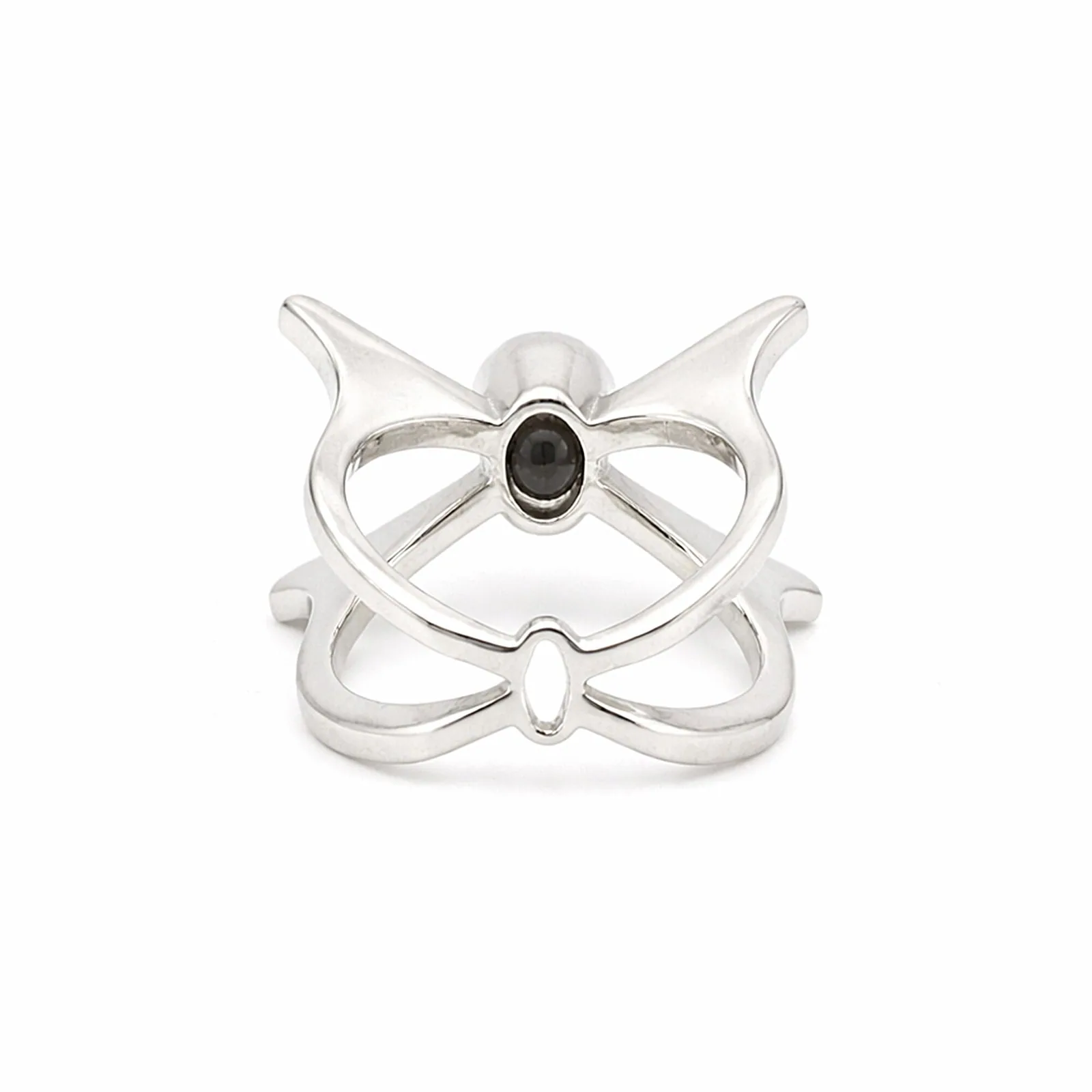 Red Garnet 2.25 Ct Ring in 925 Sterling Silver Cocktail for Anniversary - view 2