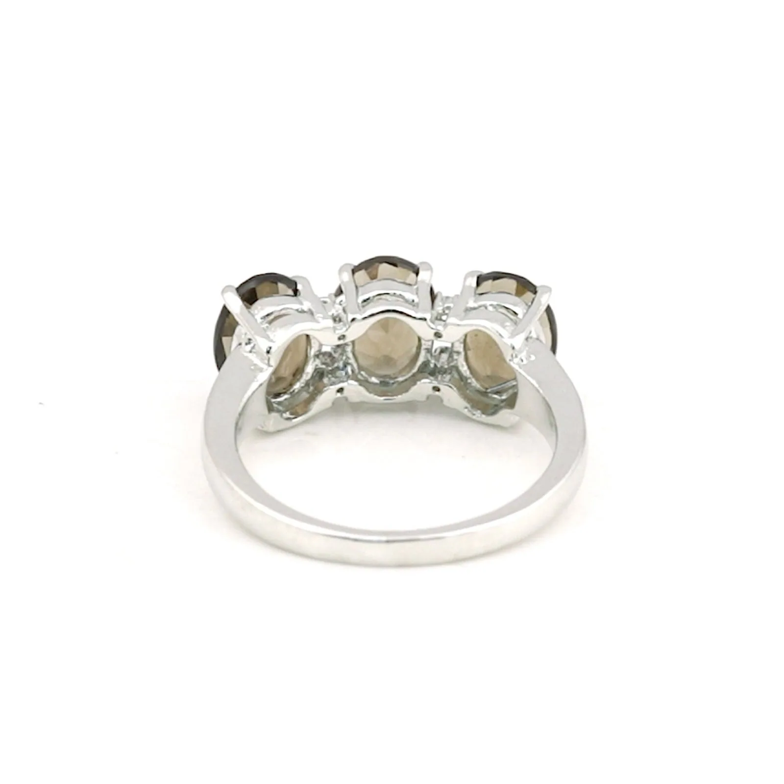 Topaz Oval Solitaire Ring 3.58 Ct. 925 Sterling Silver Anniversary Fine Jewelry - view 3