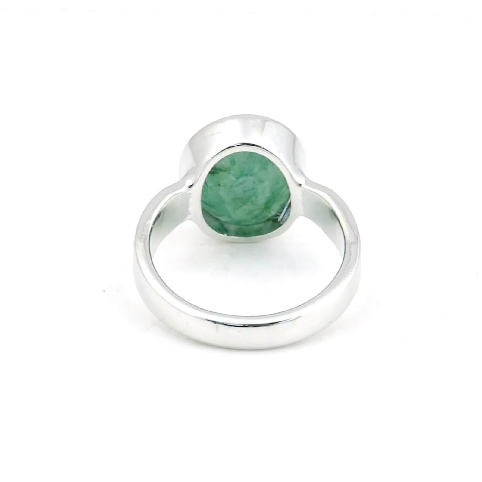 Emerald Oval Cut 5.50 Ct. Gemstone Ring 925 Sterling Silver Women Gift - view 3