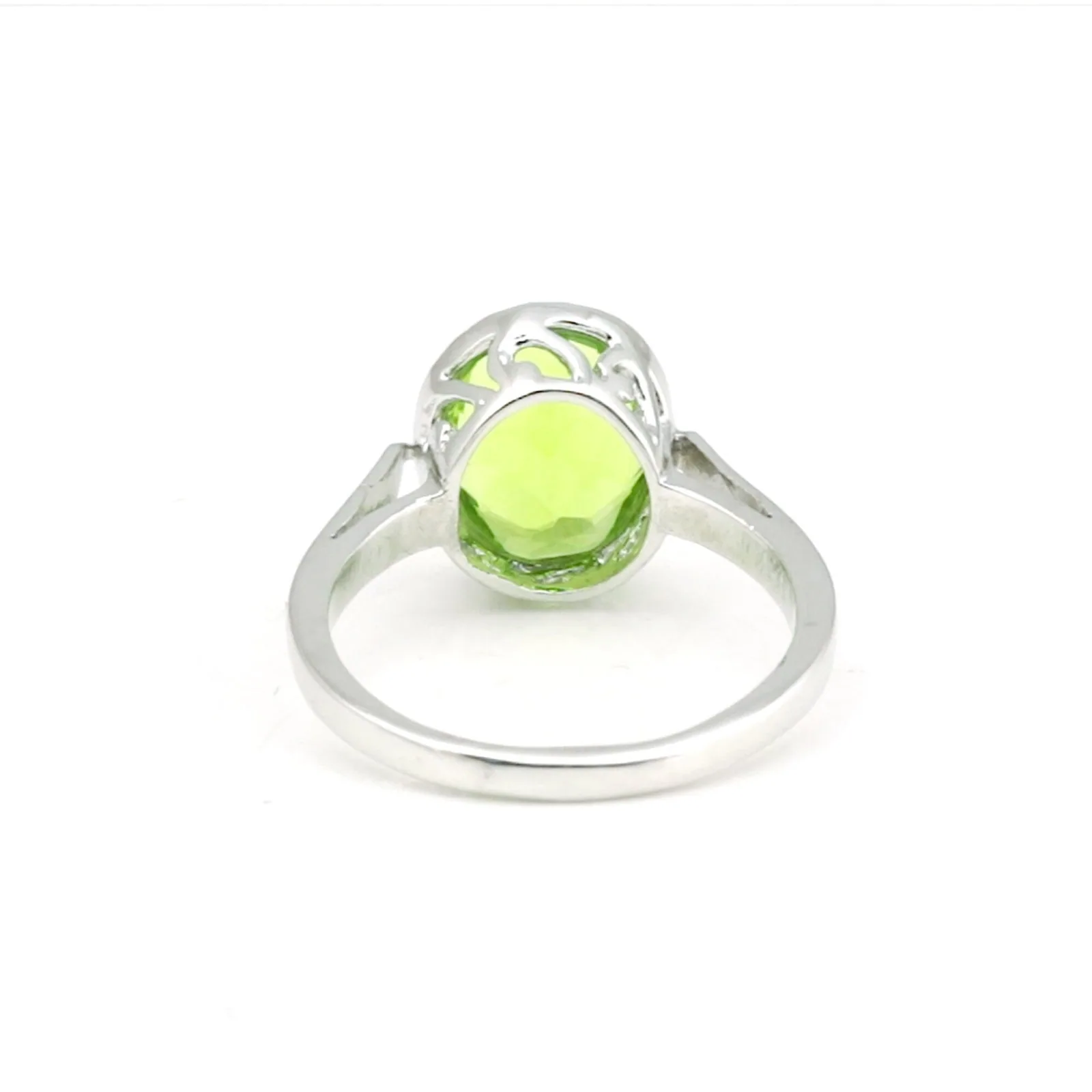 3.25 Ct. Amethyst Oval Cut Ring 925 Sterling Silver Women Fine Jewelry - view 3