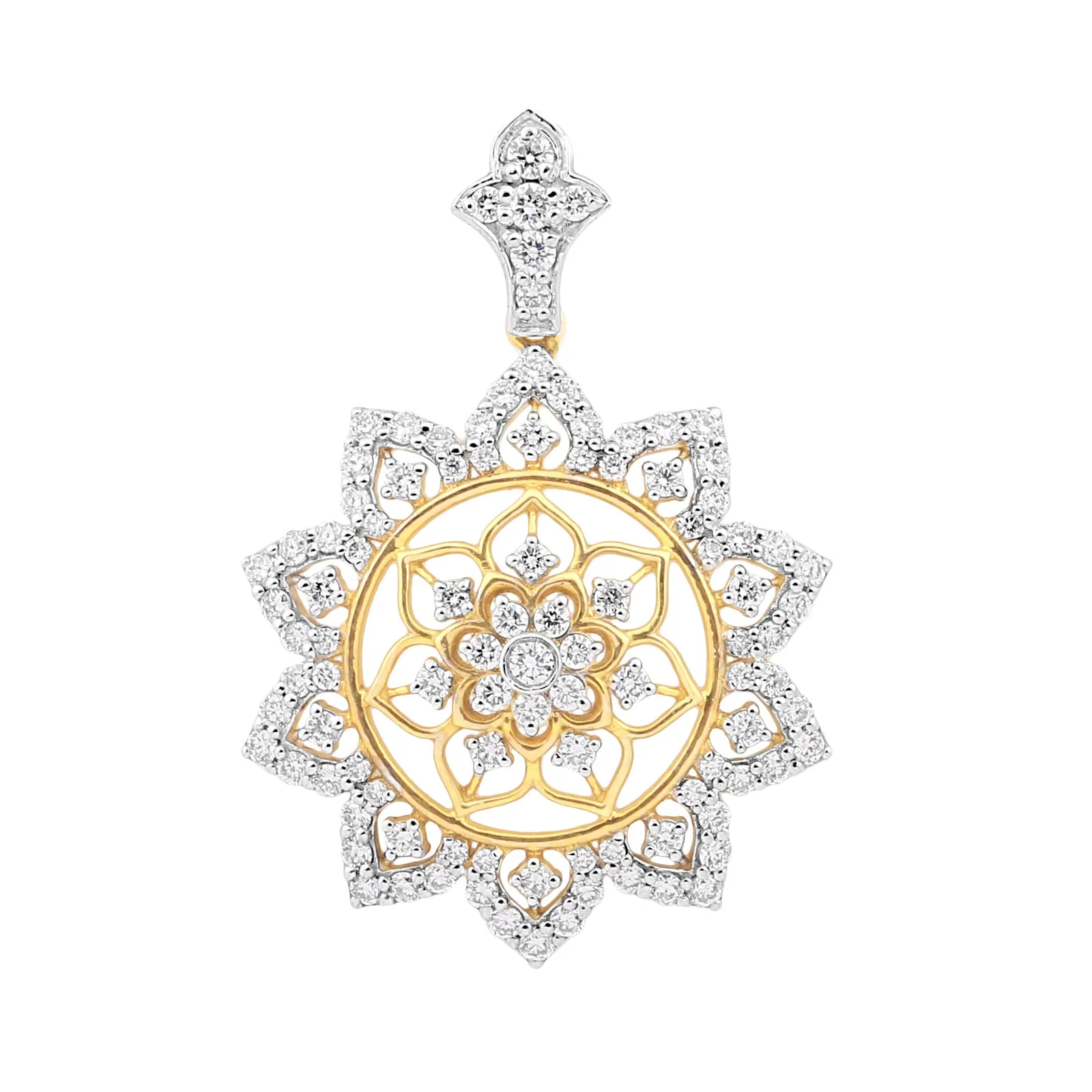 1.01ct Natural Diamond Pendant Necklace