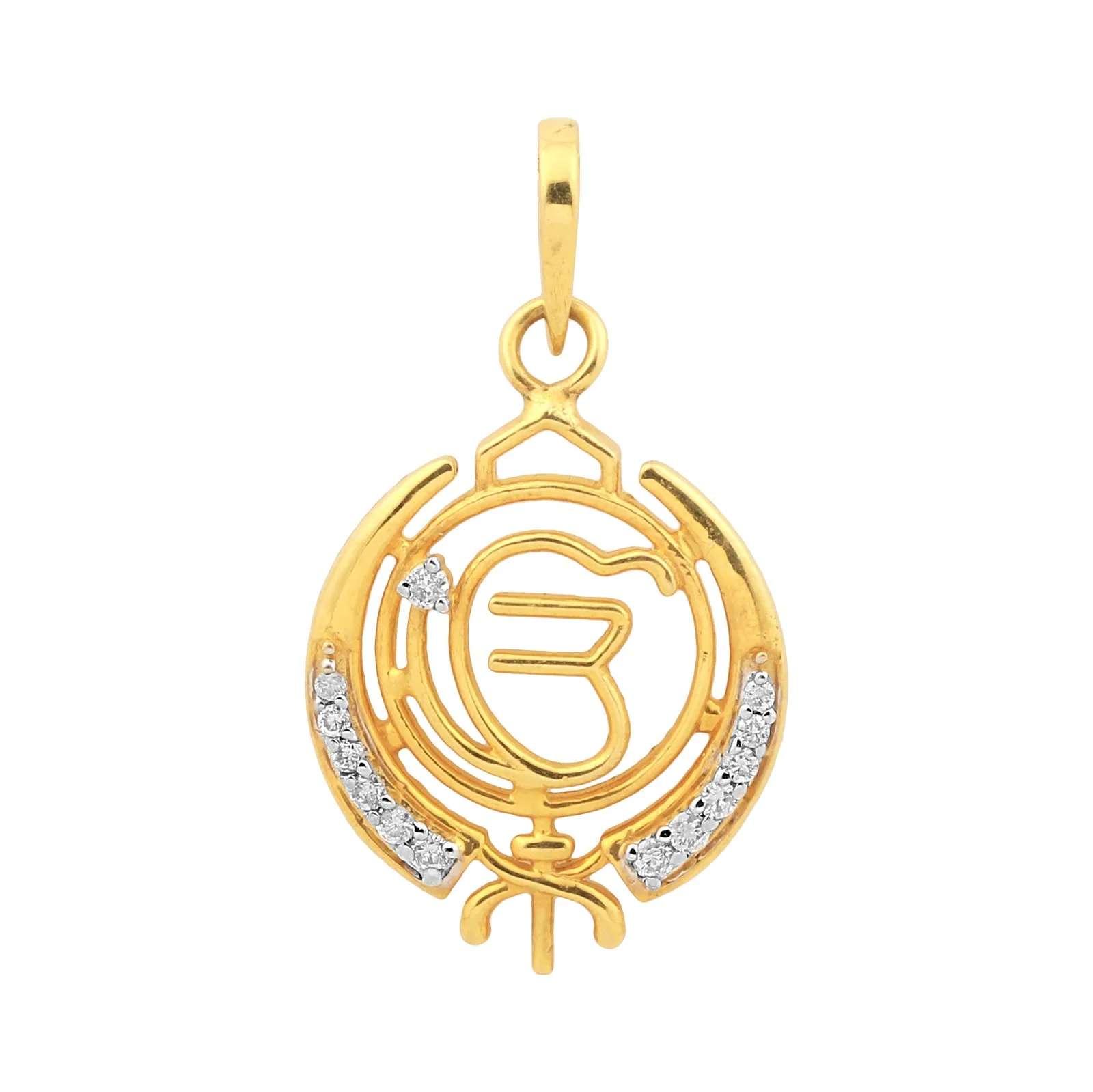 0.15 Ct IGI Certified Natural Diamond Pendant in 18K Gold Jewelry For Women