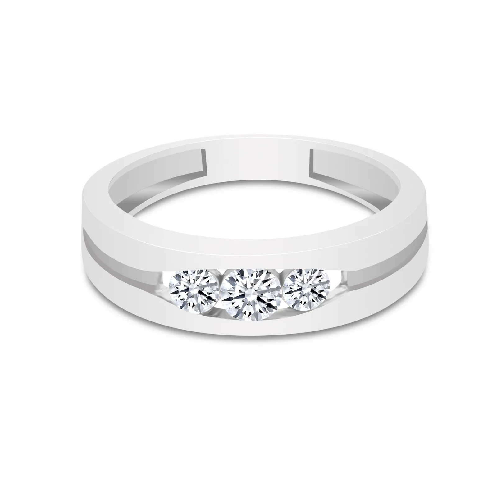 0.50ct Natural Diamond Ring - view 3