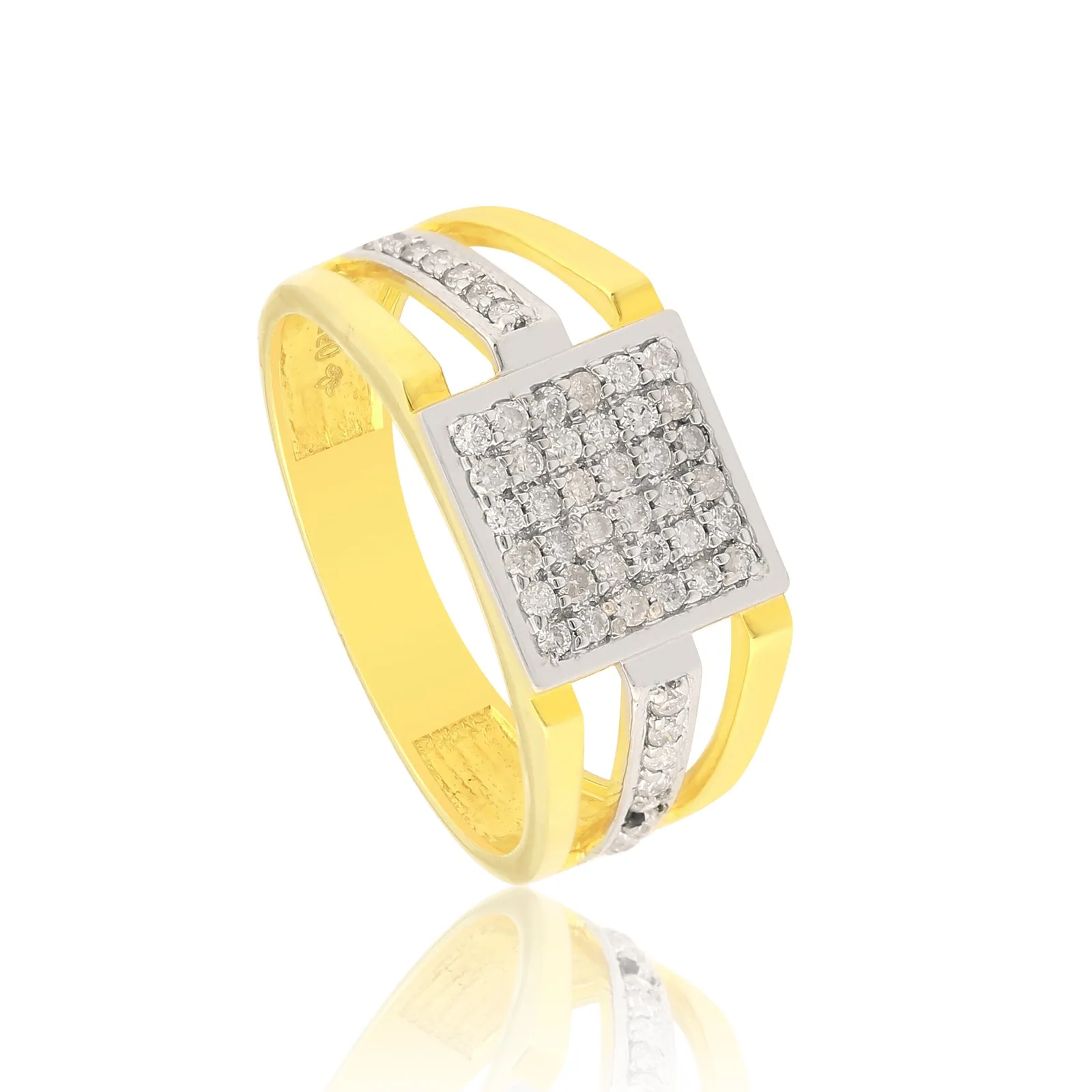 0.49ct Natural Diamond Men’s Ring - view 2