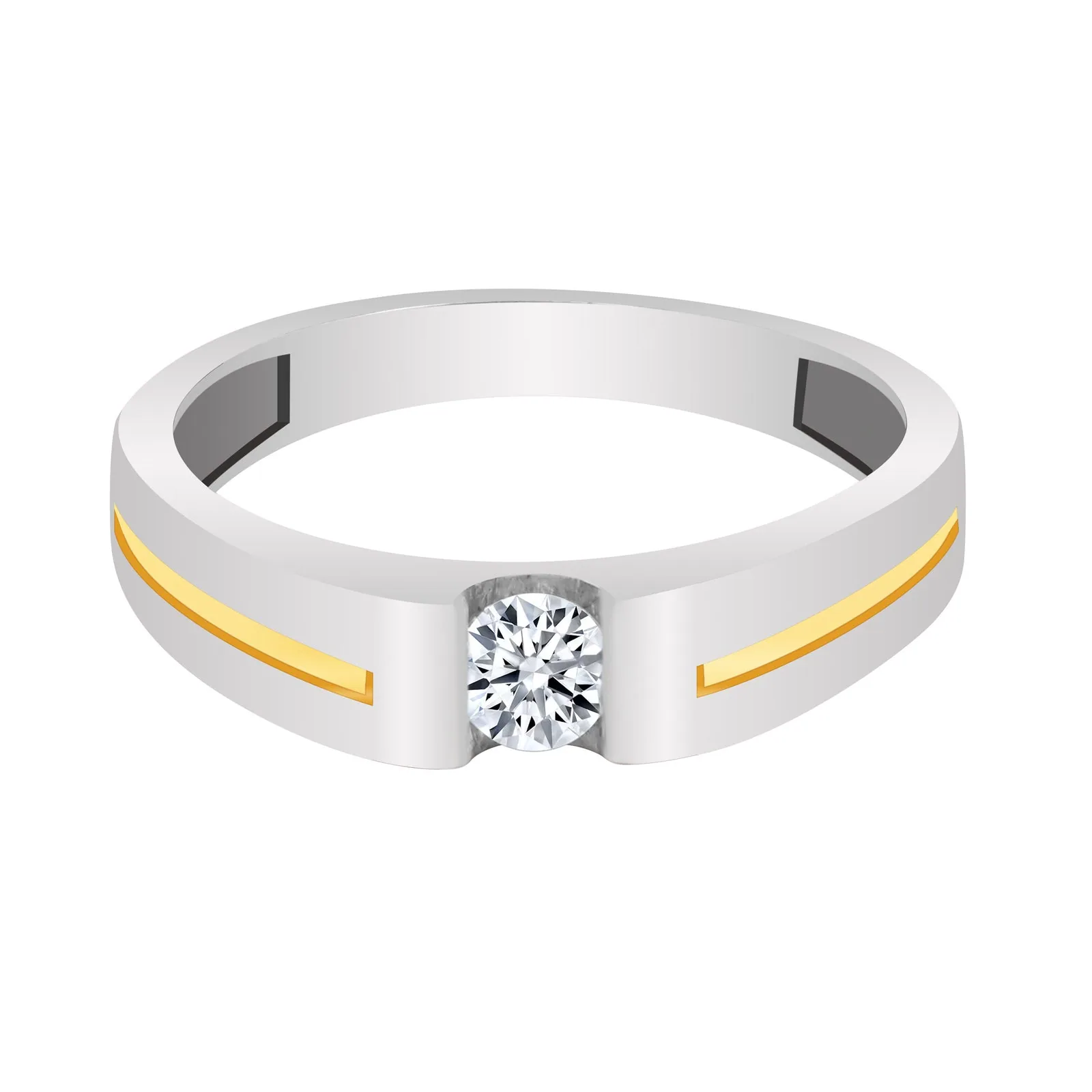 0.30ct Natural Diamond Men’s Ring