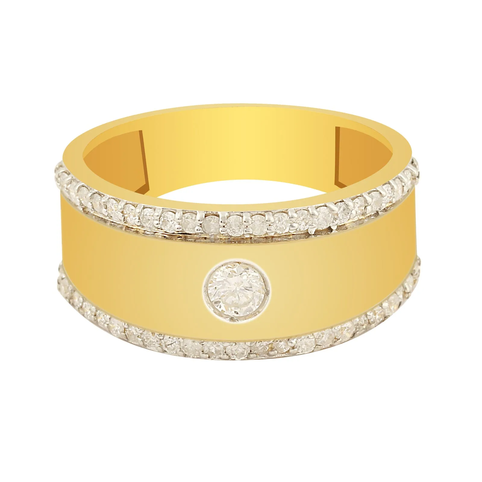 0.67ct Natural Diamond Men’s Ring
