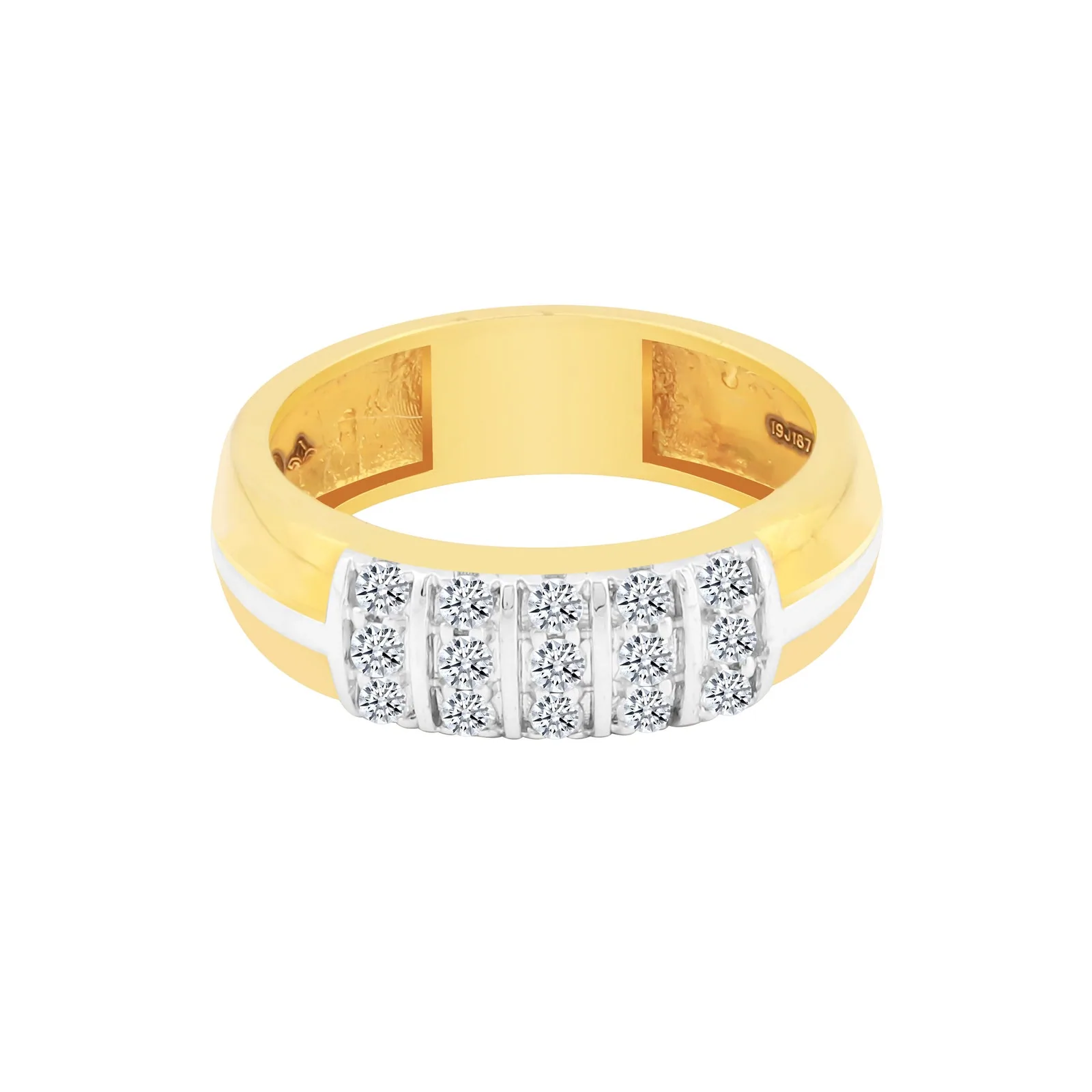 0.35ct Natural Diamond Men’s Ring