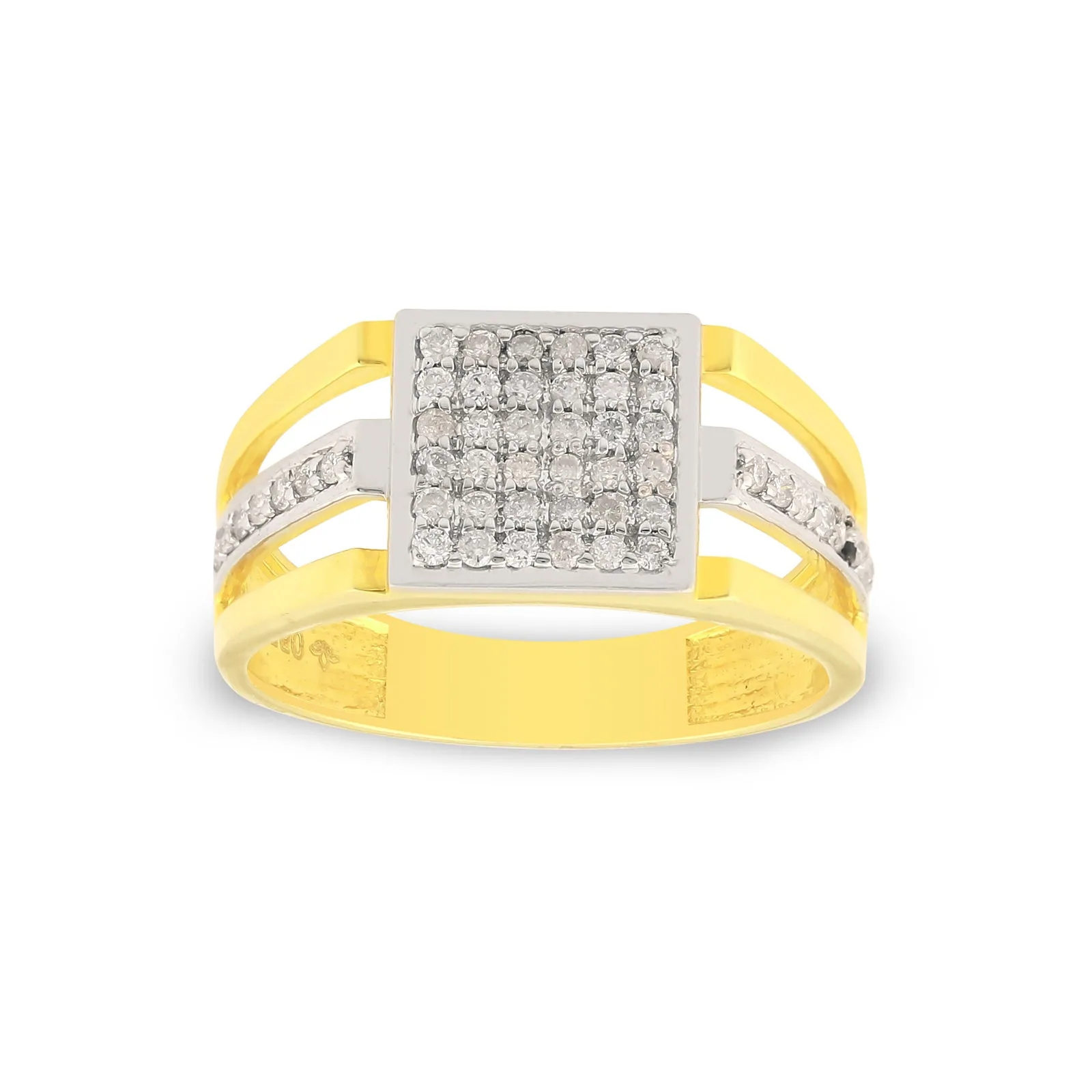 0.49ct Natural Diamond Men’s Ring - view 4