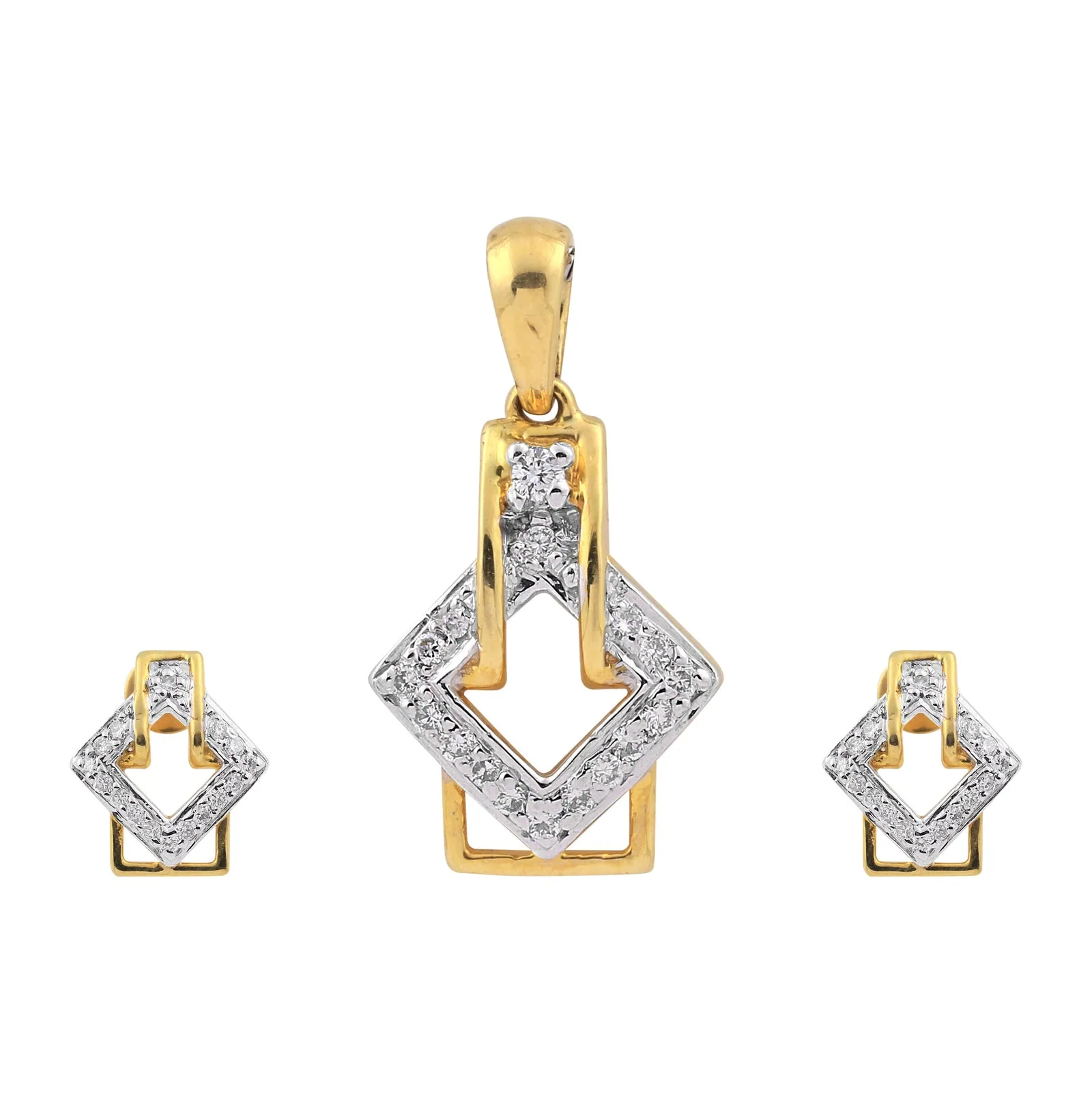 Elegant IGI Certified Natural Diamond Pendant 1.08 ct 18K Gold Vermeil Necklace Jewelry