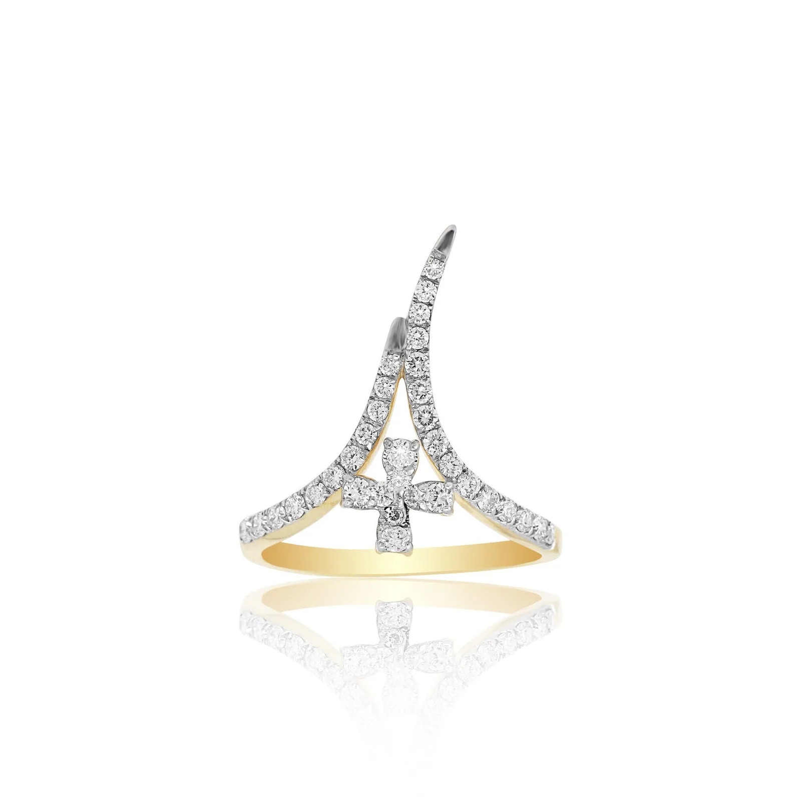 0.50ct Natural Diamond Ladies Ring - view 2