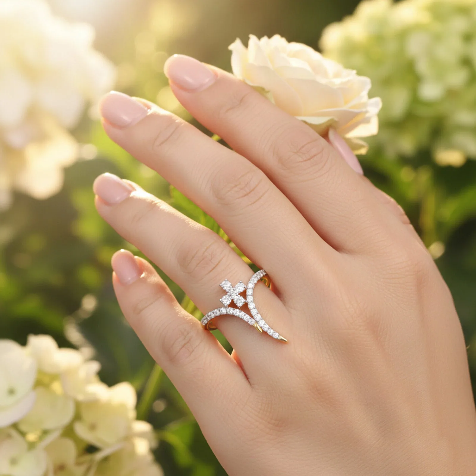0.50ct Natural Diamond Ladies Ring - view 5
