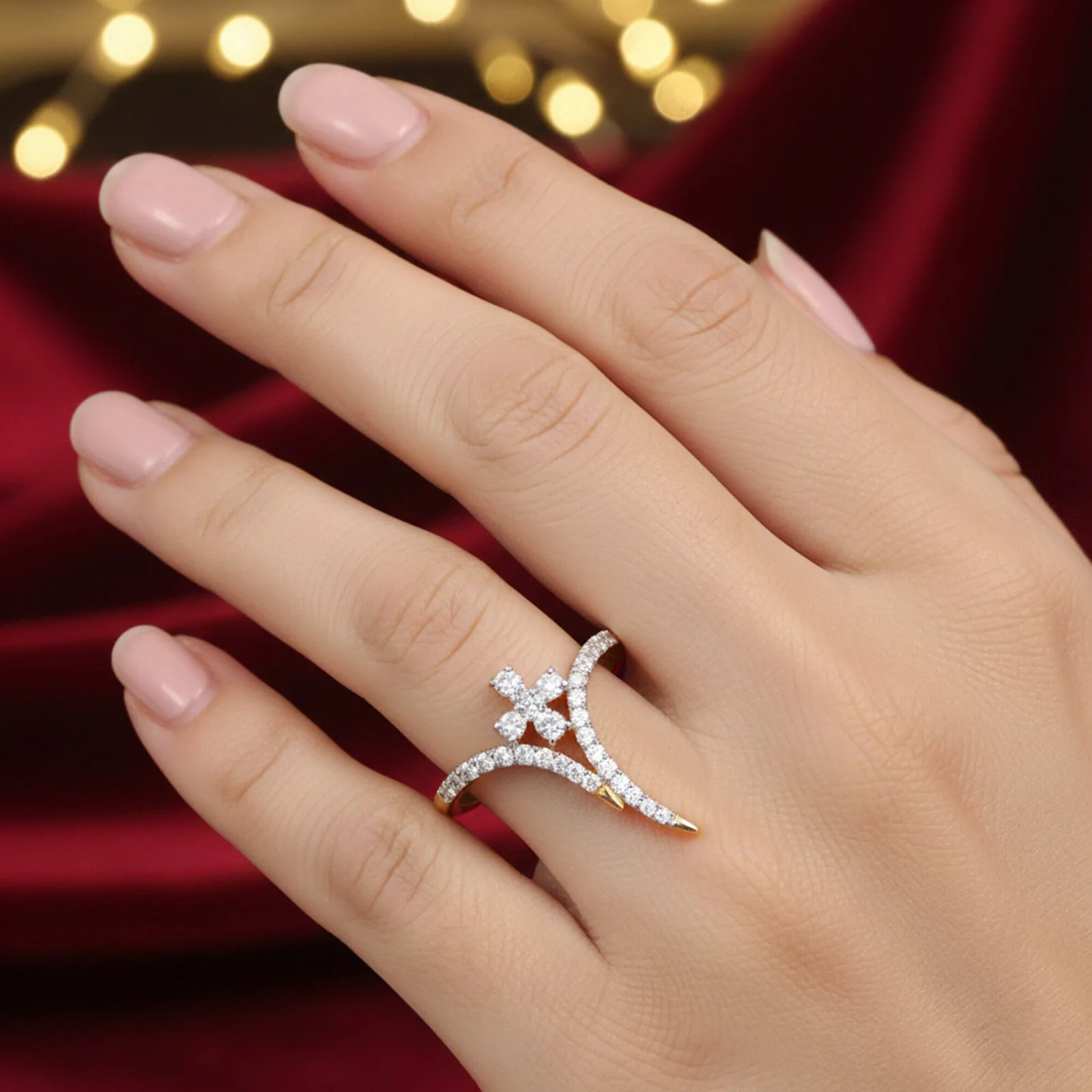 0.50ct Natural Diamond Ladies Ring - view 6