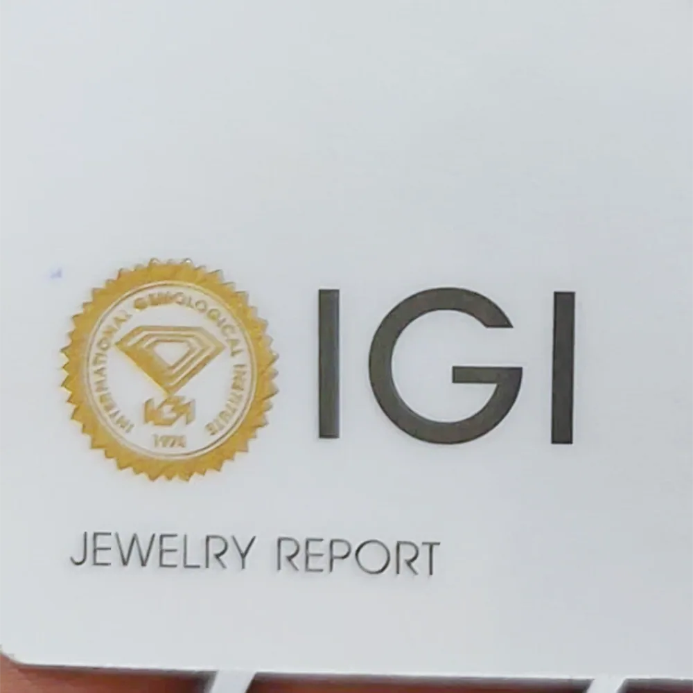 Martini Set Round Cut Natural IGI Diamond Tennis Chain Bracelet 14k Rose Gold - view 5