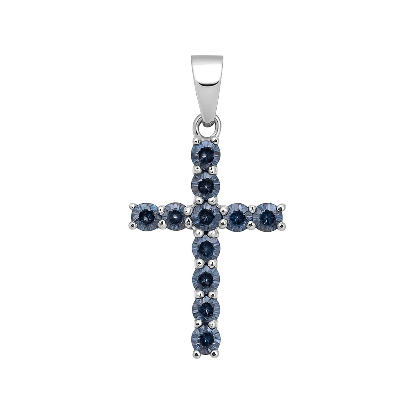1.20 Ct Round Cut Moissanite Pendant VS1