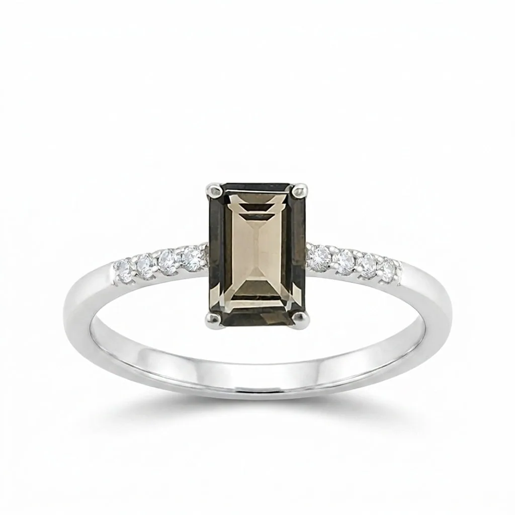 Topaz Gemstone Ring 3.46 Ct. Oval Cut 925 Sterling Silver Wedding Gift Her