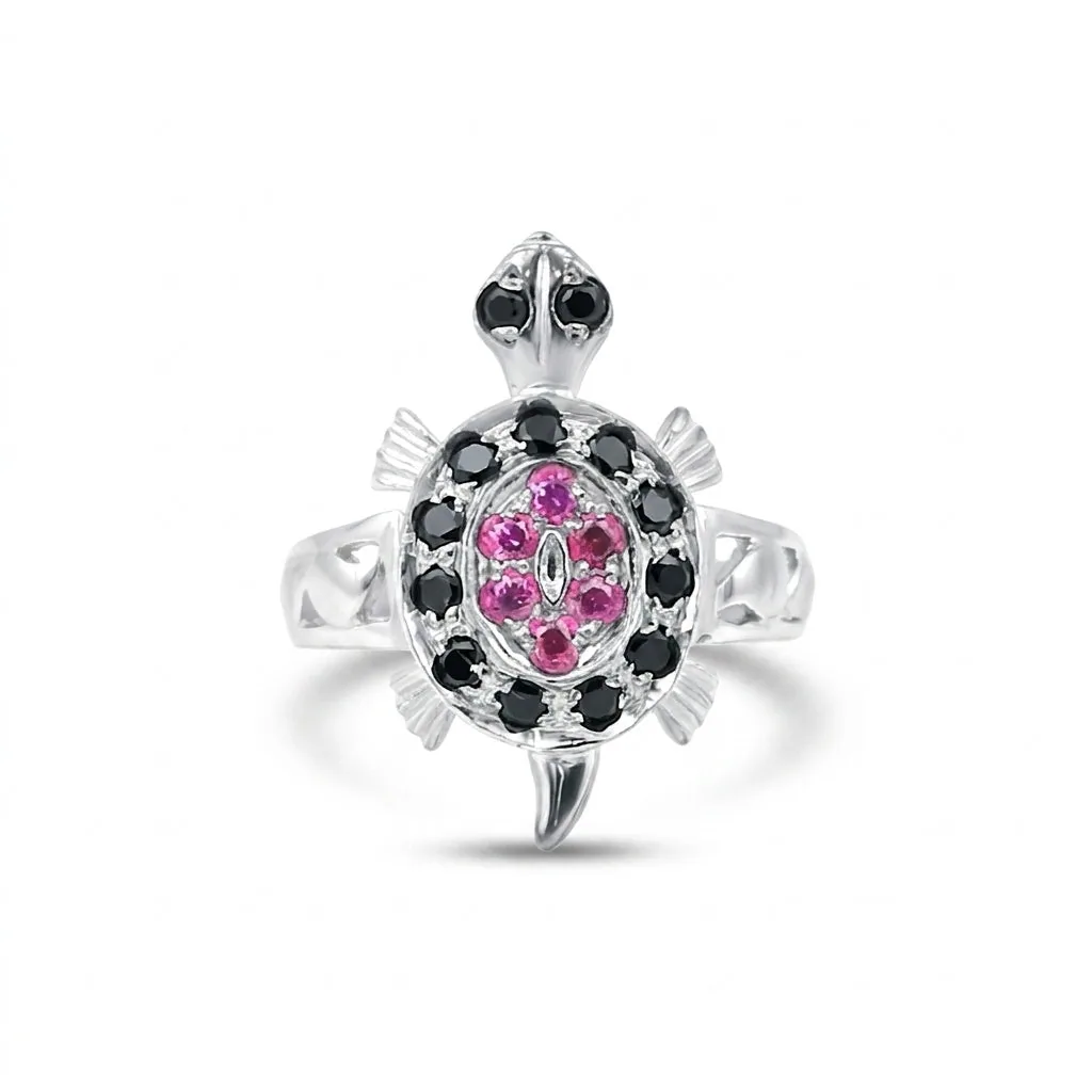 Round Cut Ruby Ring in 925 Sterling Silver 2.00 Ct Pink for Engagement
