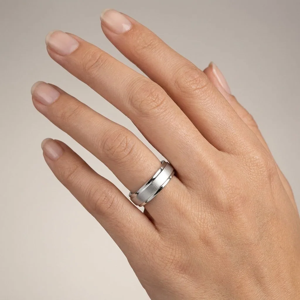 Quintessential Platinum Men’s Band - view 2
