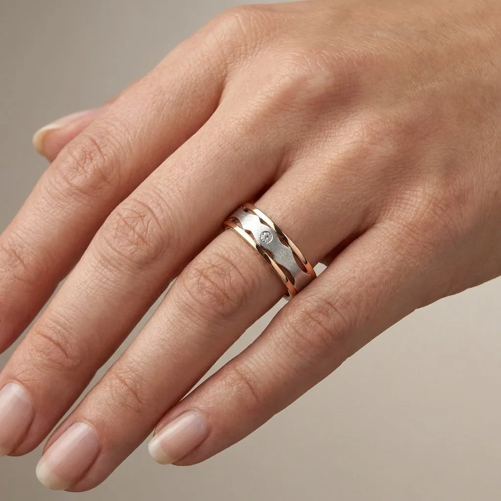 Men’s Alluring Diamond Finger Ring - view 2