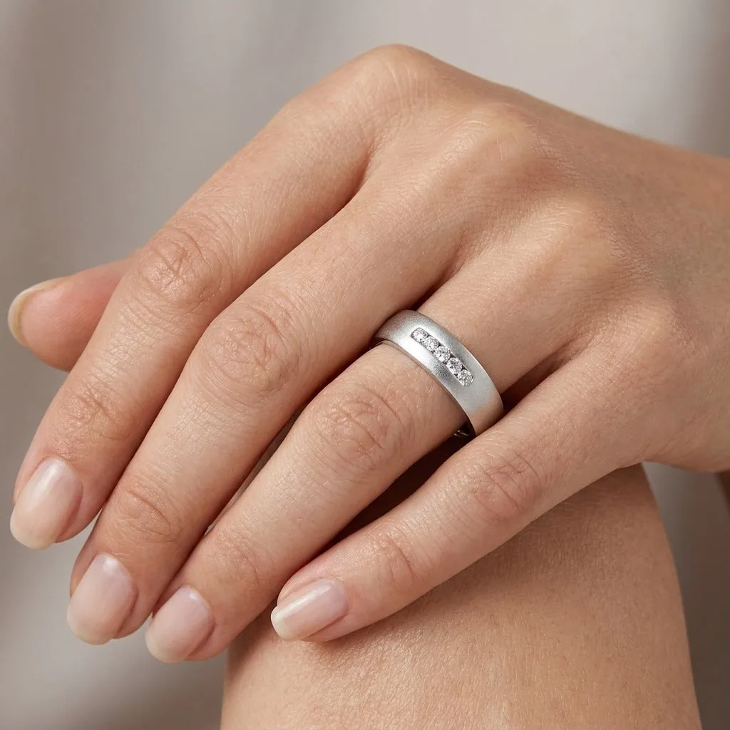 Embellished Diamond Men’s Ring - view 2