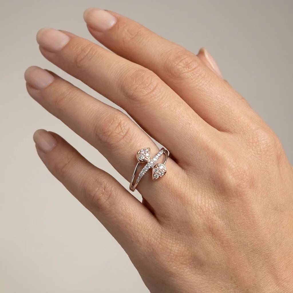 Pure Radiance Platinum Ring - view 2