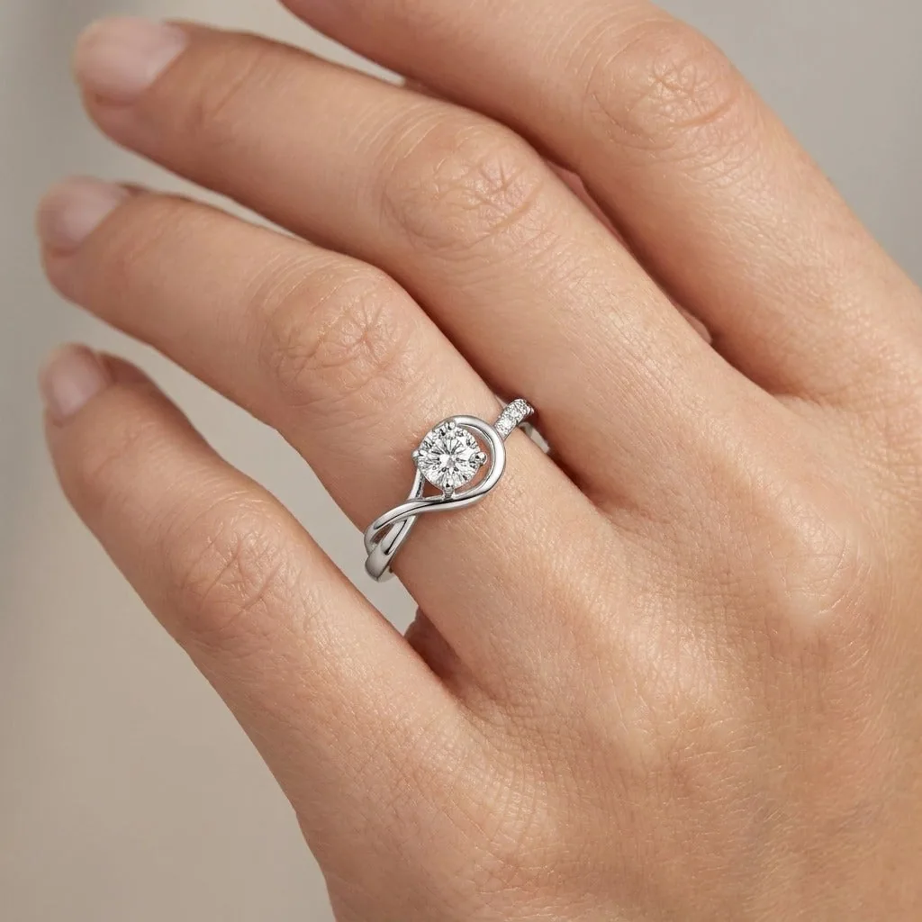 Starlight Serenade Diamond Band - view 2