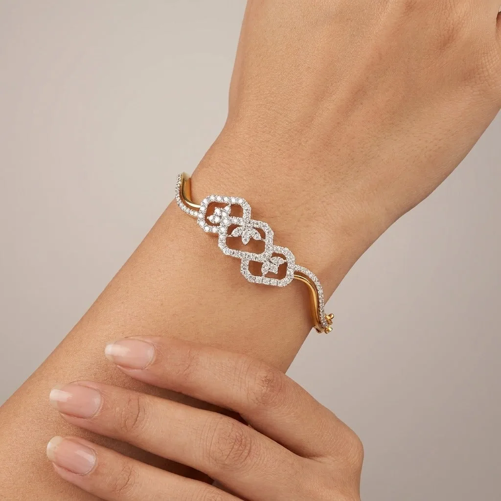1.82ct Natural Diamond Tennis Bracelet