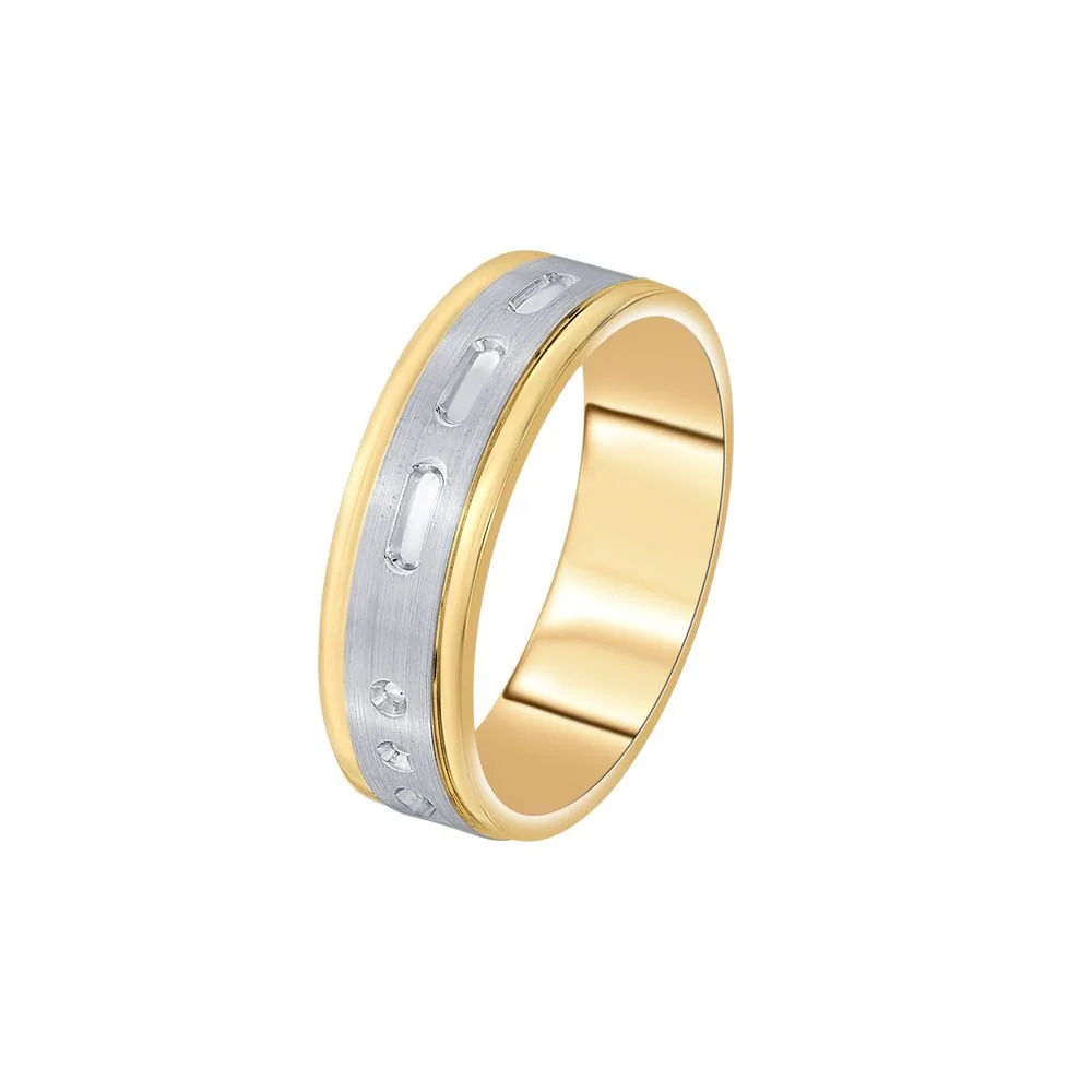 Elegant Men’s Finger Ring in Platinum