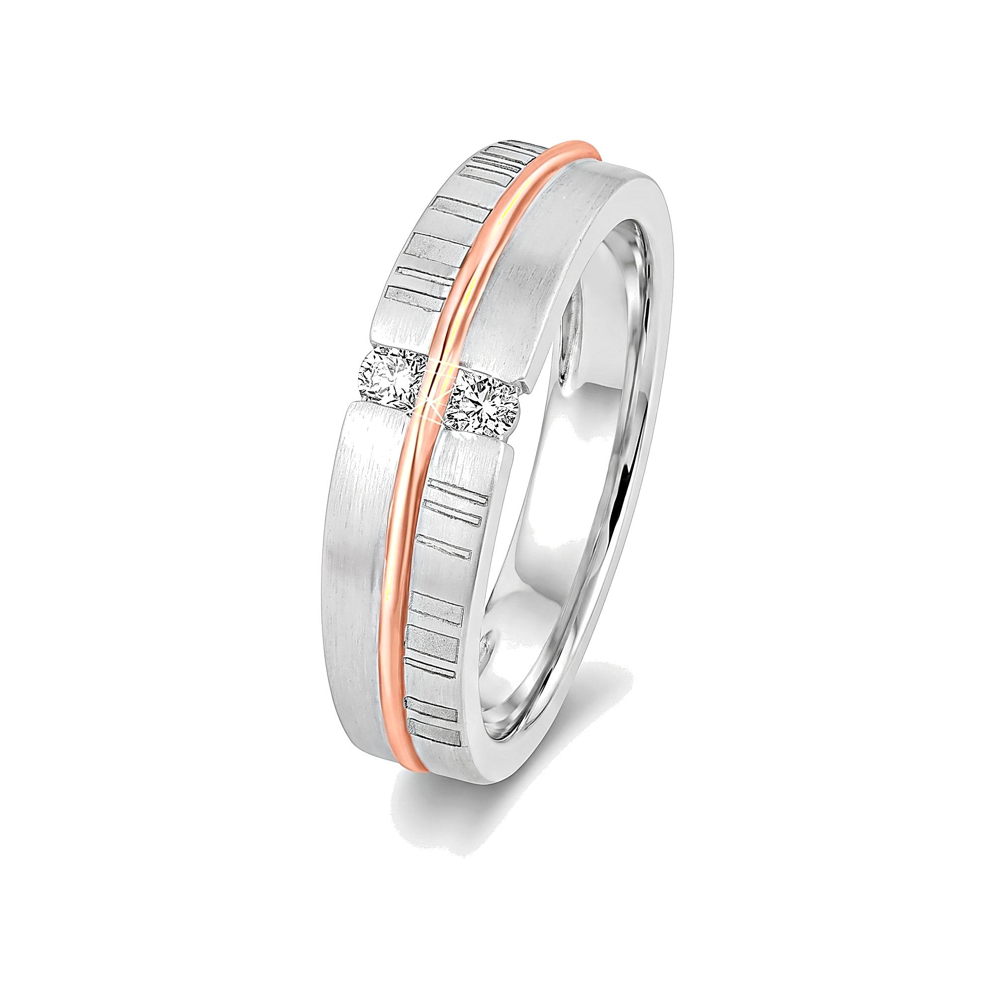 Men's Diamond and Platinum Ring