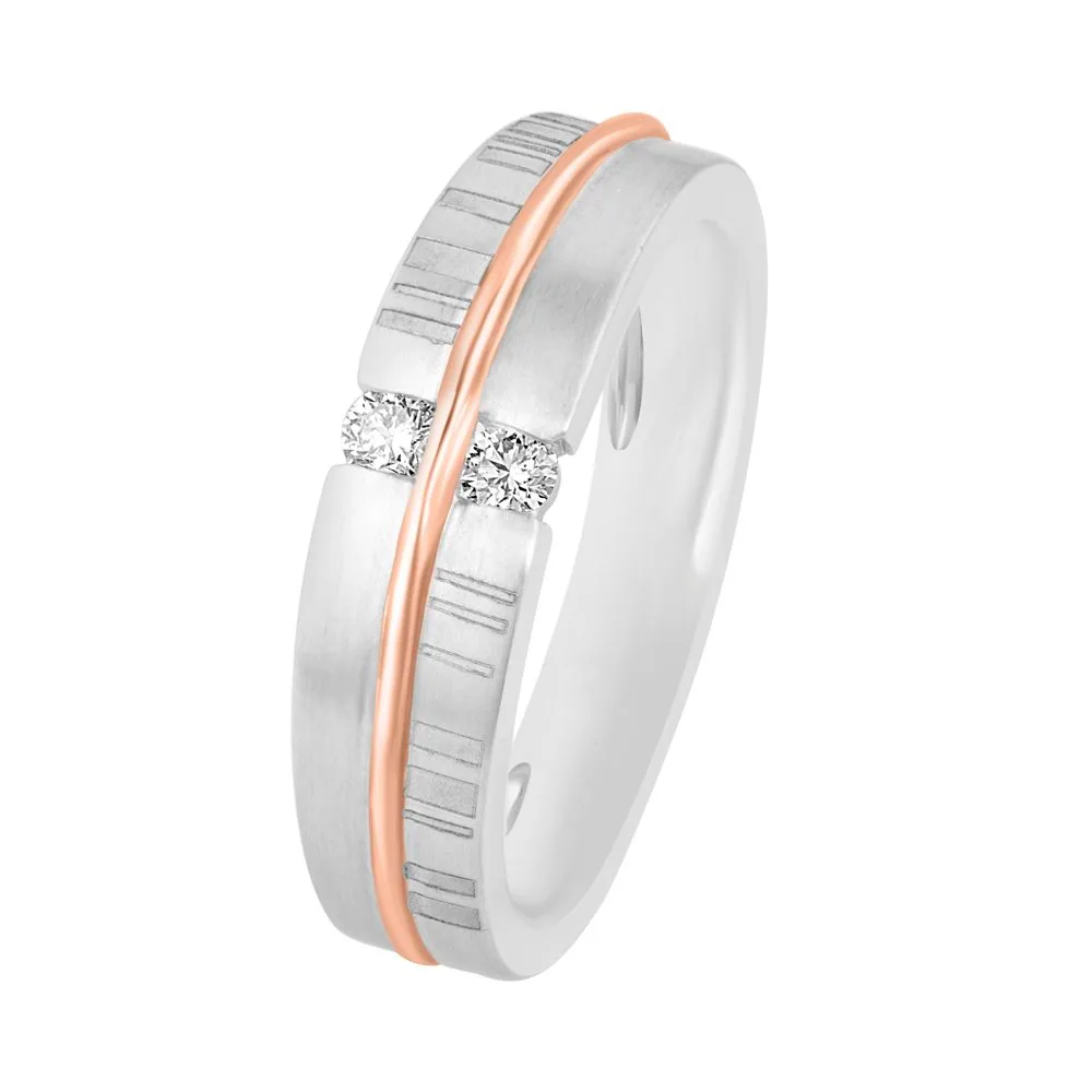 Men’s Diamond and Platinum Ring
