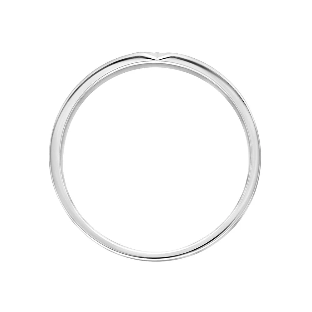 Sleek Diamond Finger Ring For Men - view 4