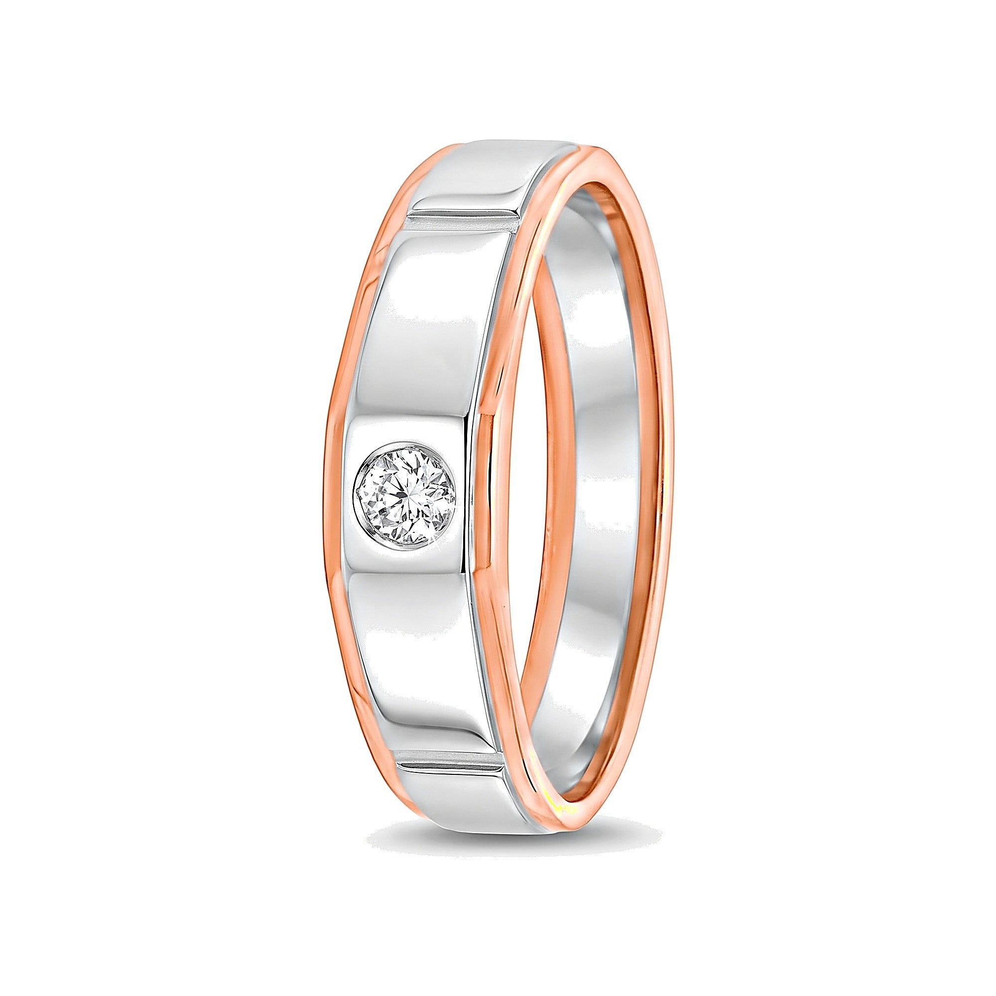 Platinum Stunning Mens Ring