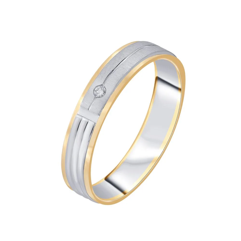 Dazzling Diamond and Platinum Men’s Finger Ring
