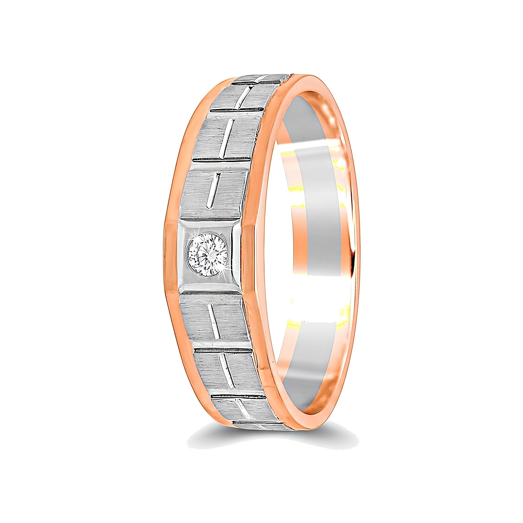 Urbane Platinum Ring for Men