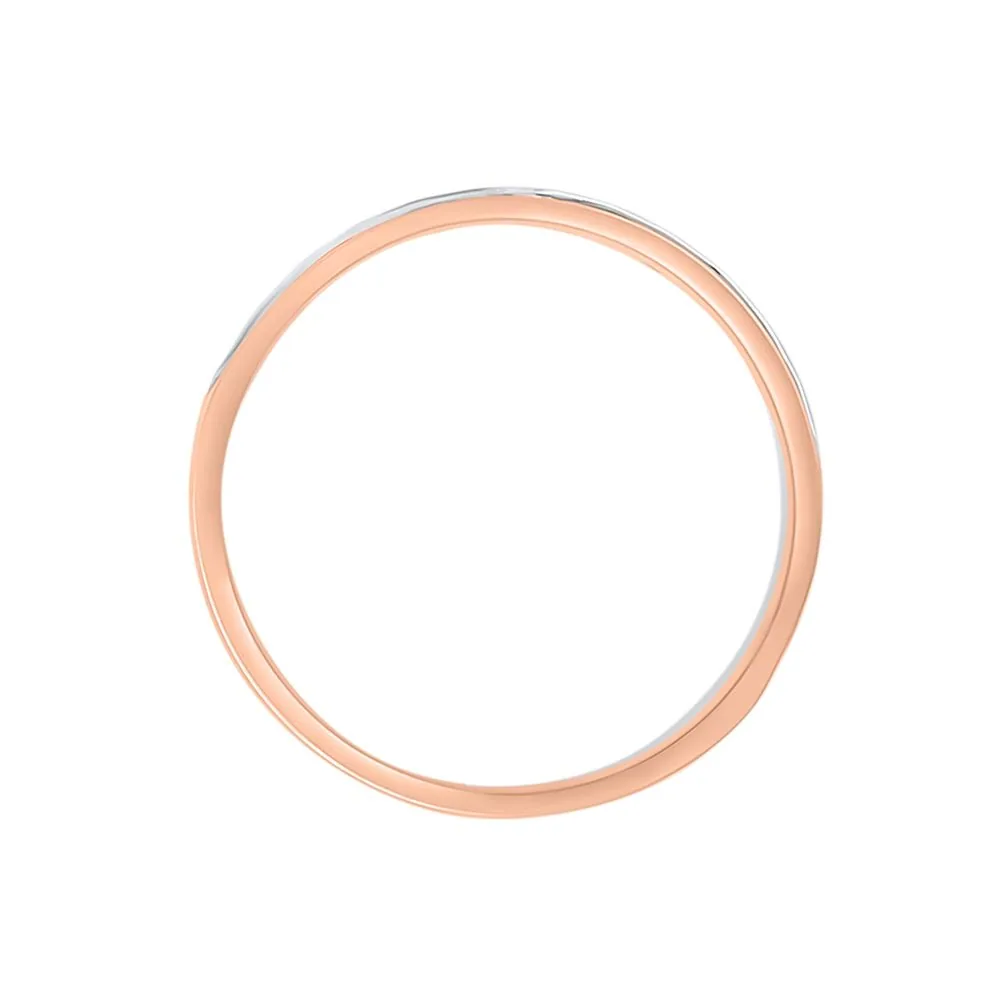 Sturdy Dual Metal Platinum Ring For Men - view 4