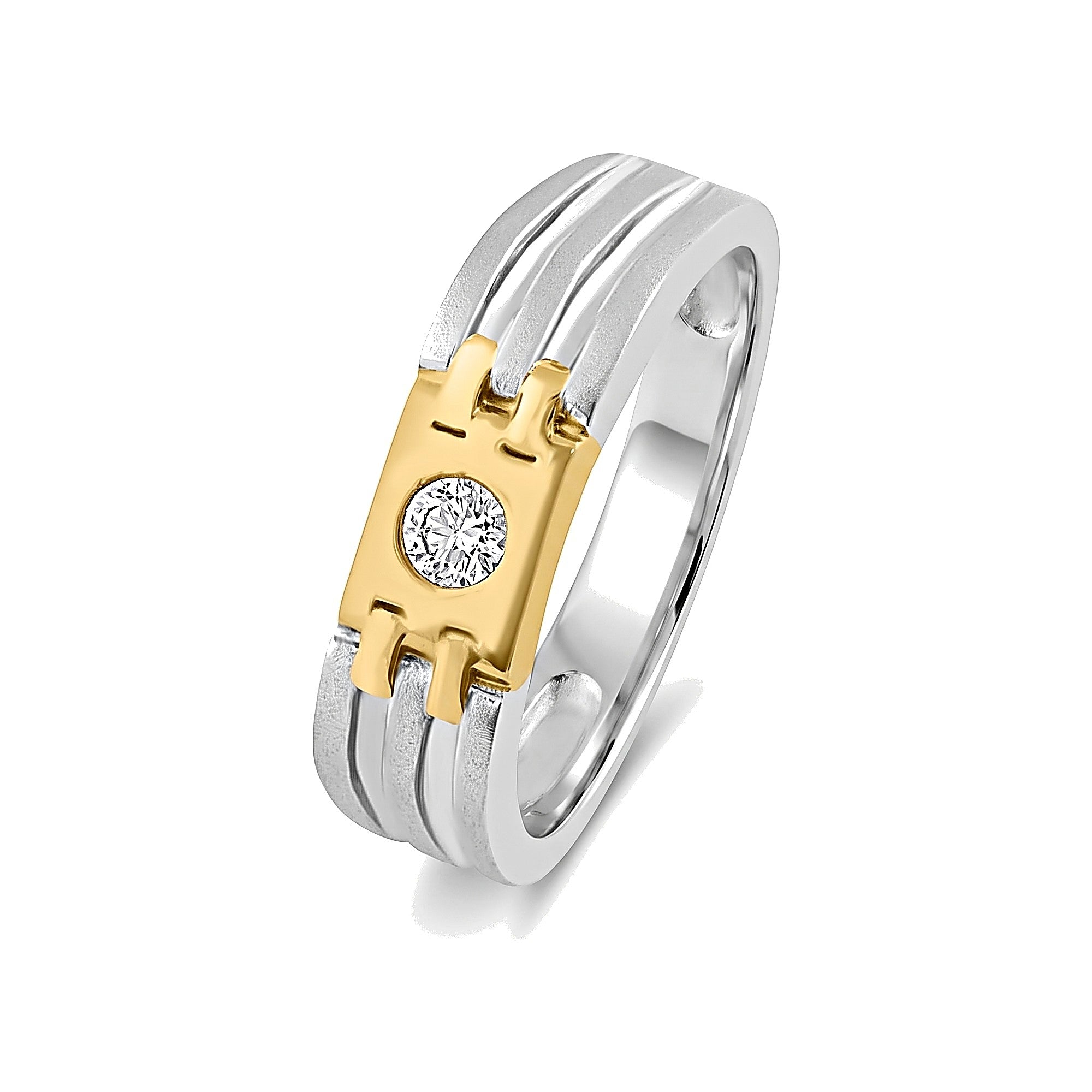 Modern Platinum Band for Men
