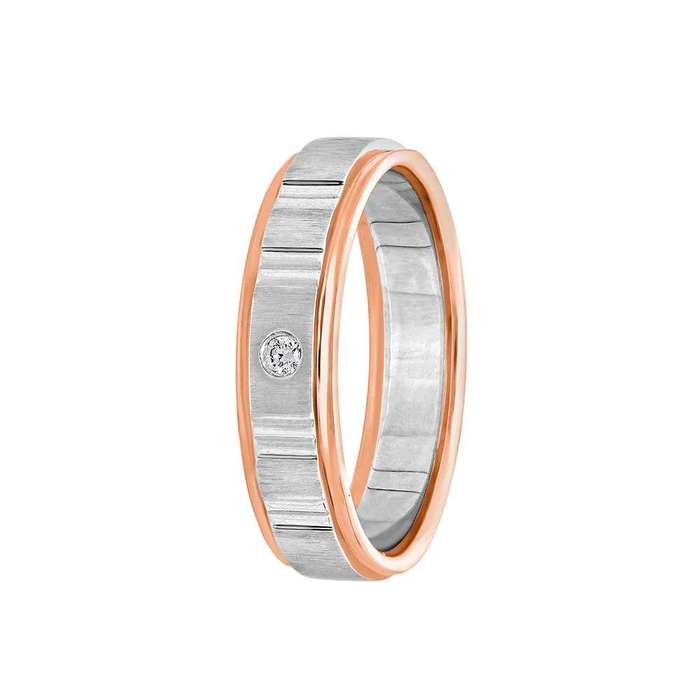 Stylish Diamond Finger Ring For Men