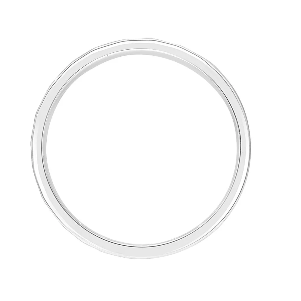 Subtle Men’s Band in Platinum - view 4