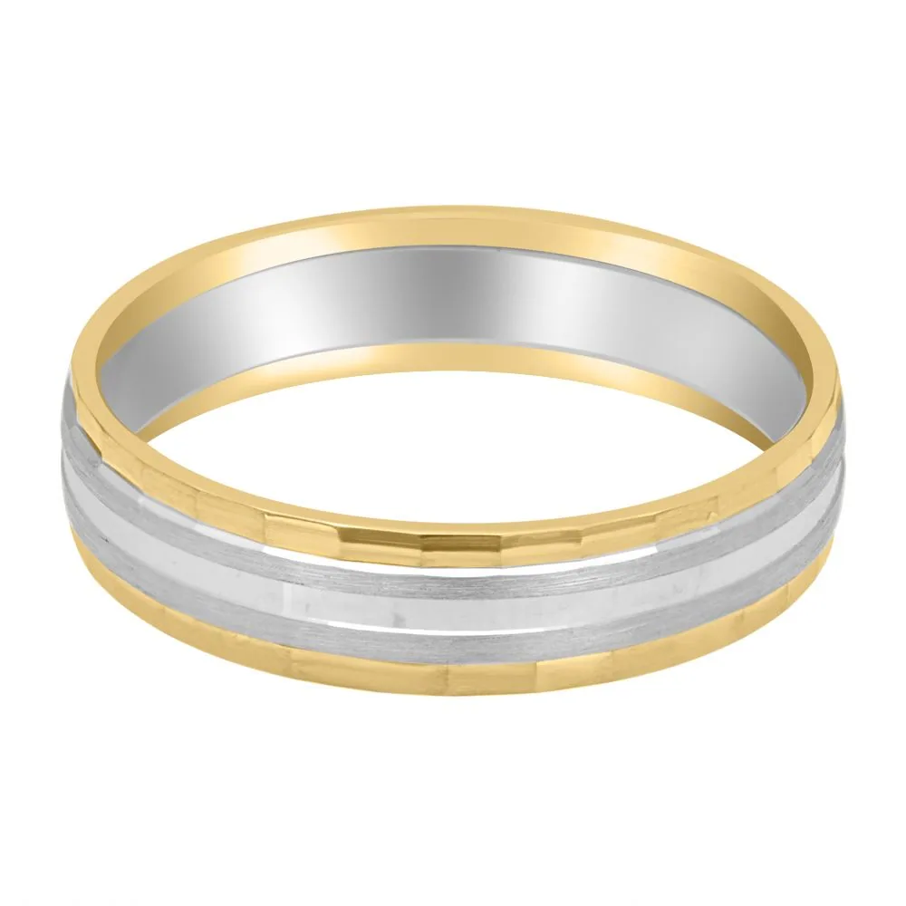 Men’s Finger Ring in 950P Platinum - view 3