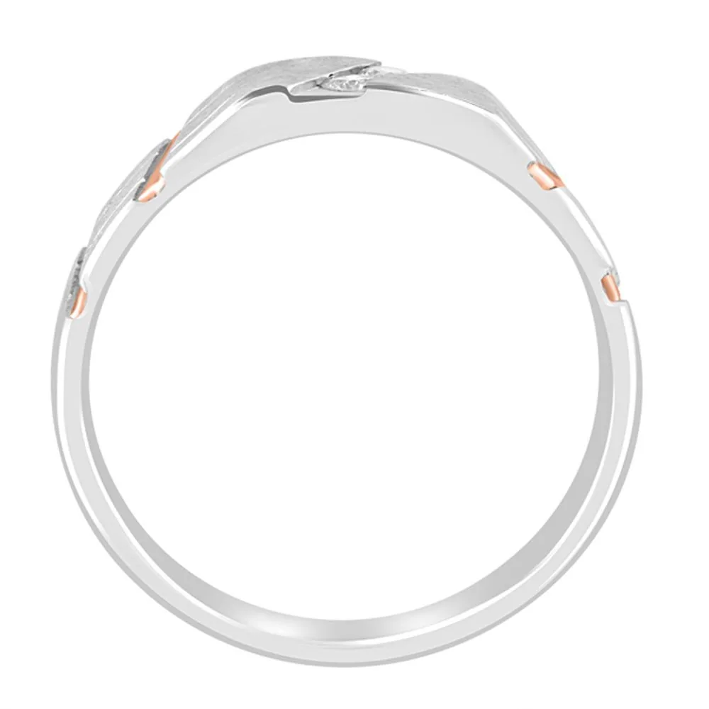 Classy Diamond Finger Ring - view 4