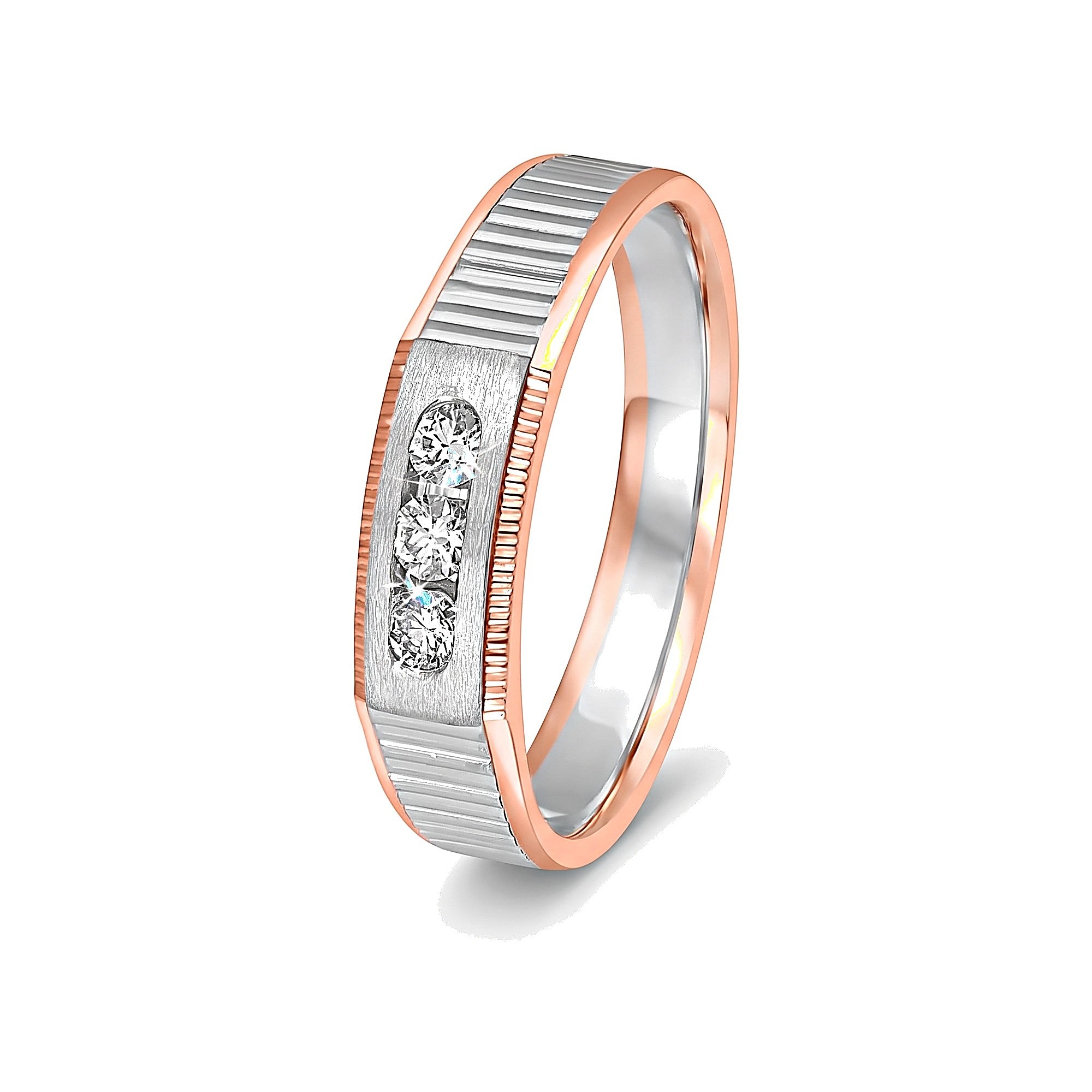 Mesmerising Diamond and Platinum Men's Finger Ring
