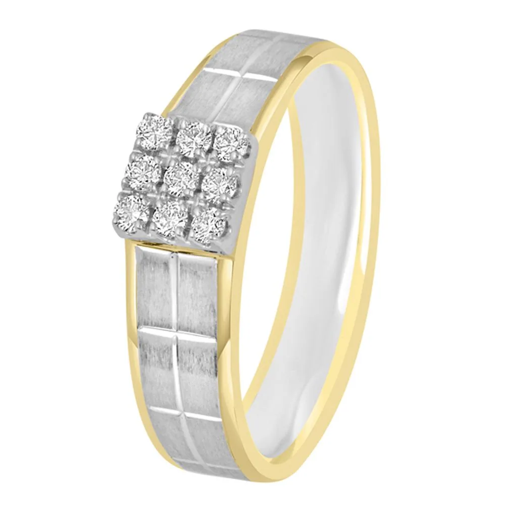 Attractive Diamond Men’s Finger Ring
