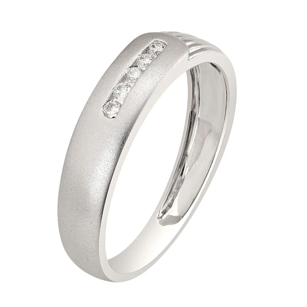 Embellished Diamond Men’s Ring