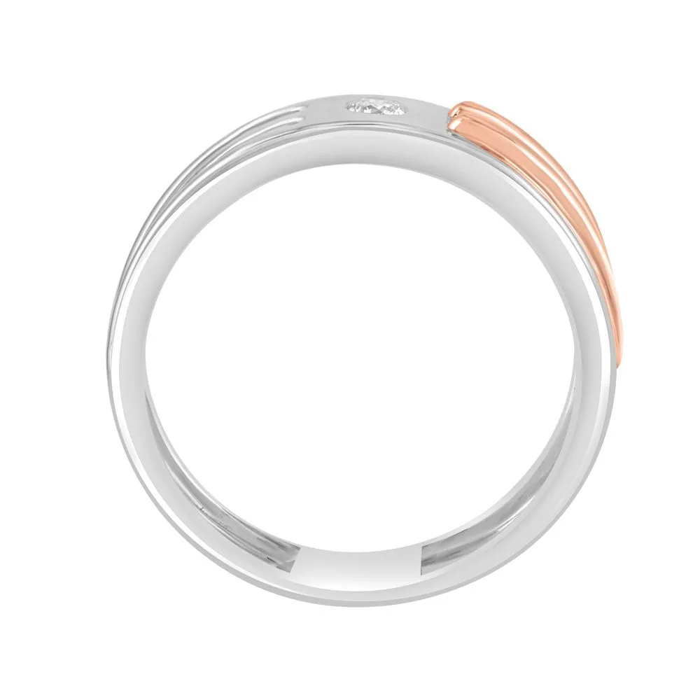 Men’s Diamond Studded Finger Ring - view 4