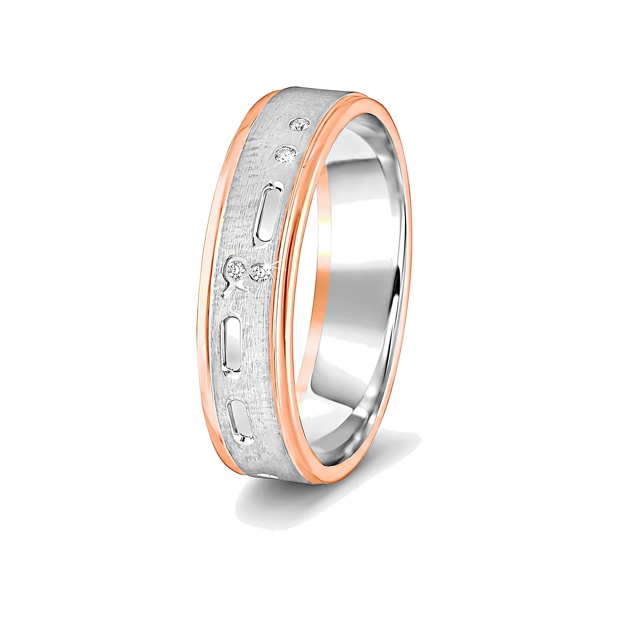 Exquisite Platinum Diamond Ring