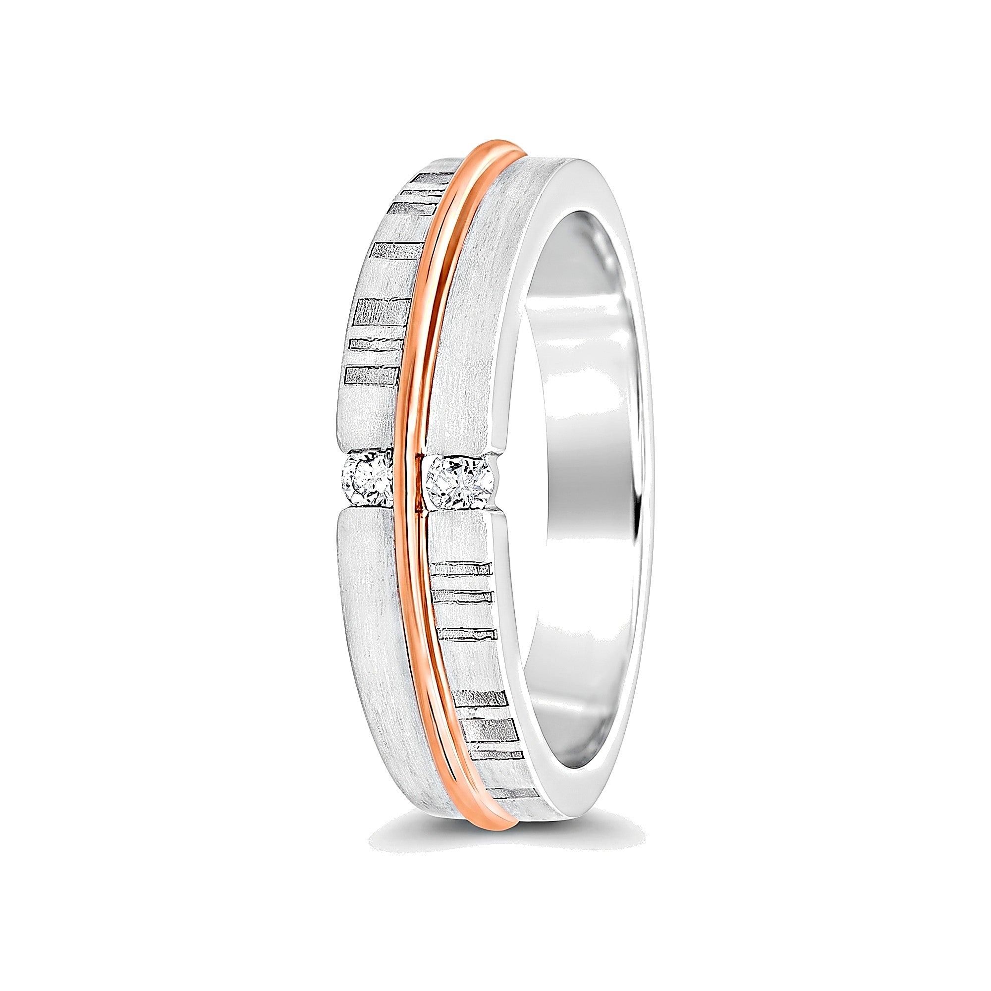 Glorious Platinum Diamond Finger Ring