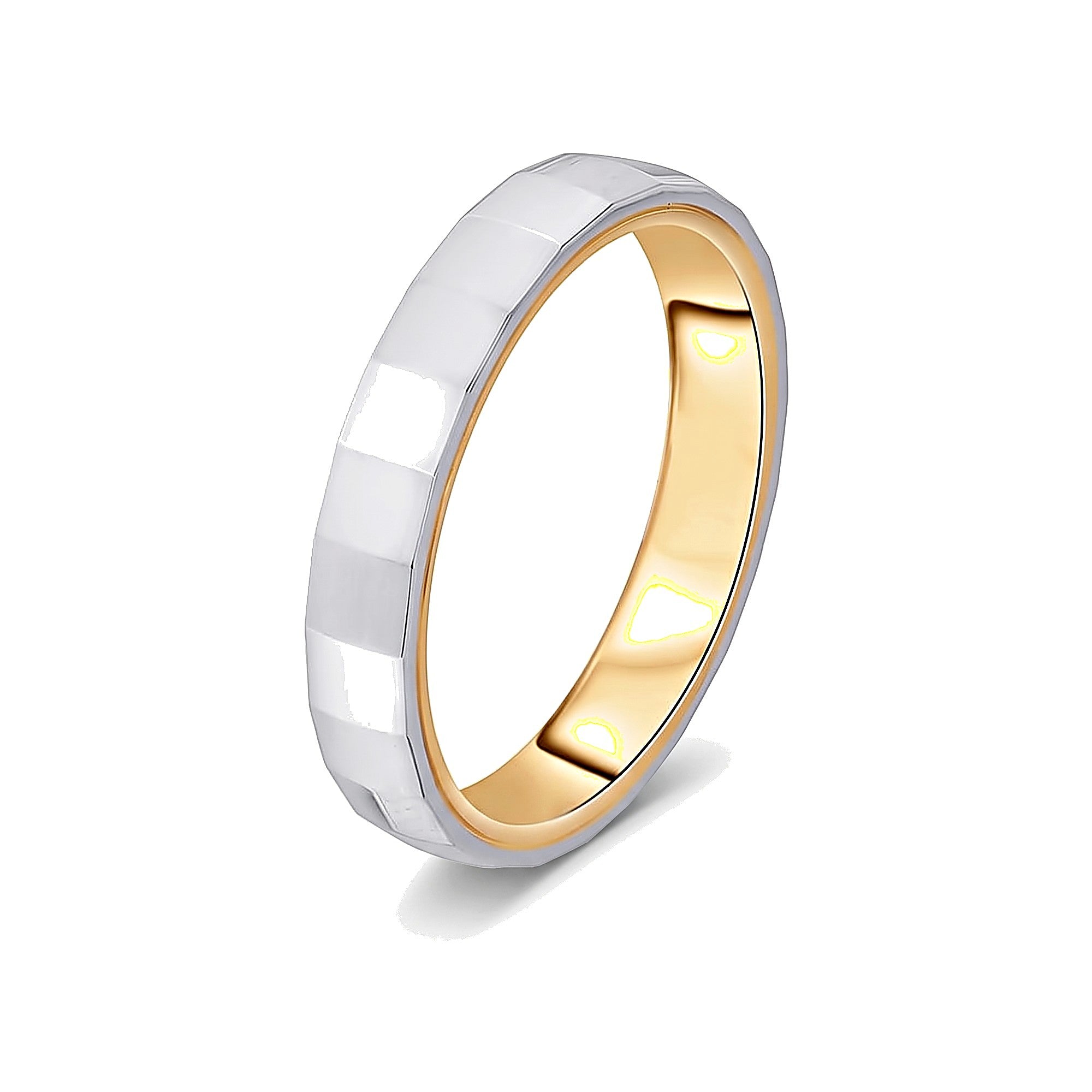 Royal Elegance Platinum and Gold Band