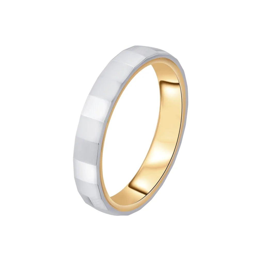 Royal Elegance Platinum and Gold Band